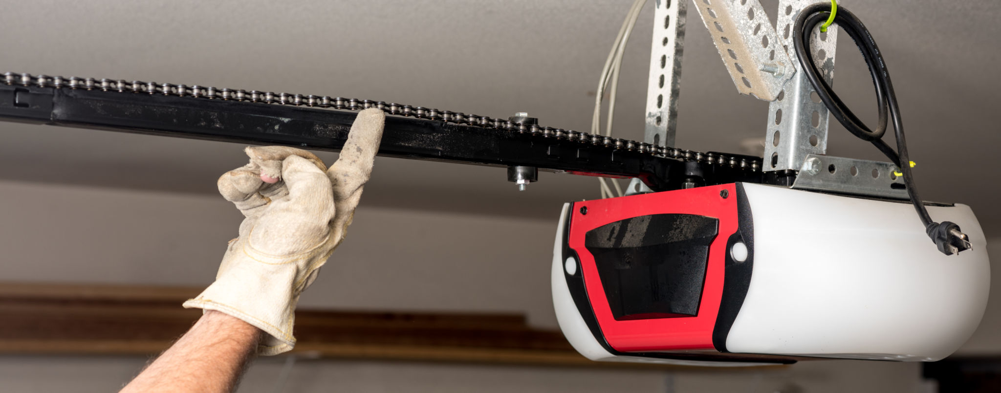 Garage Door Chain Replacement and lubrication