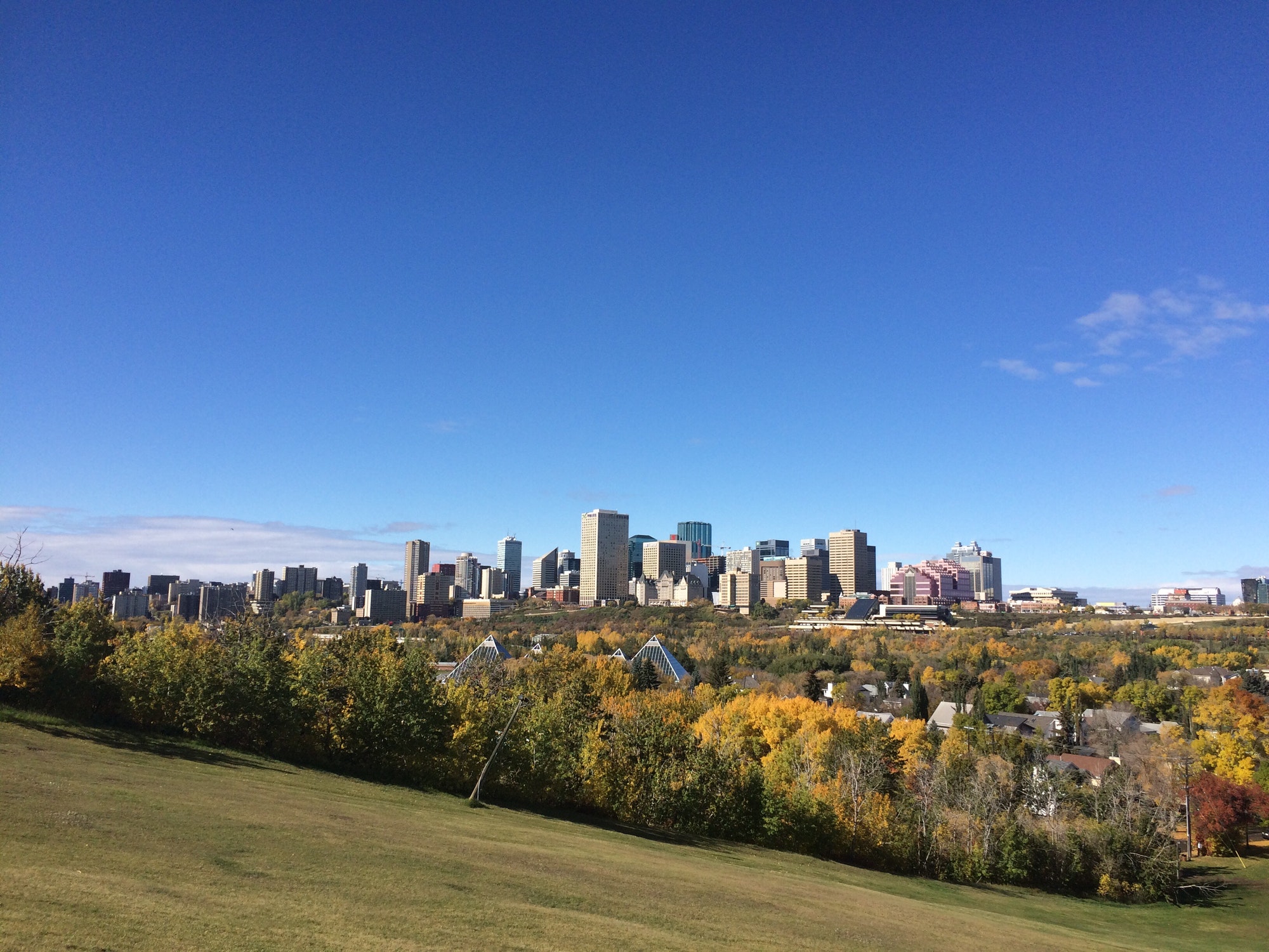 Edmonton, AB Canada in Autumn